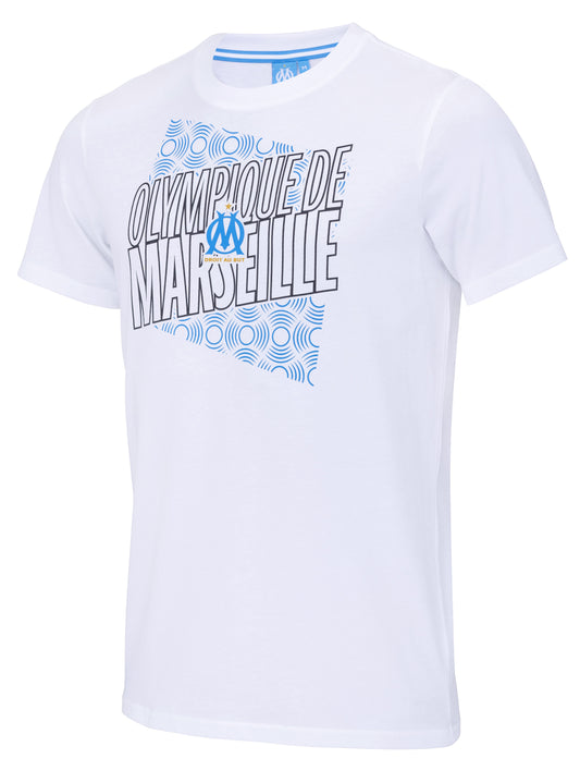 T-Shirt Fan Adultes OLYMPIQUE DE MARSEILLE  - Om - Collection Officielle