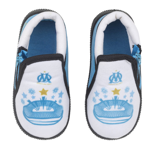 Chaussons Bebe Garçon OLYMPIQUE DE MARSEILLE  - Om - Collection Officielle