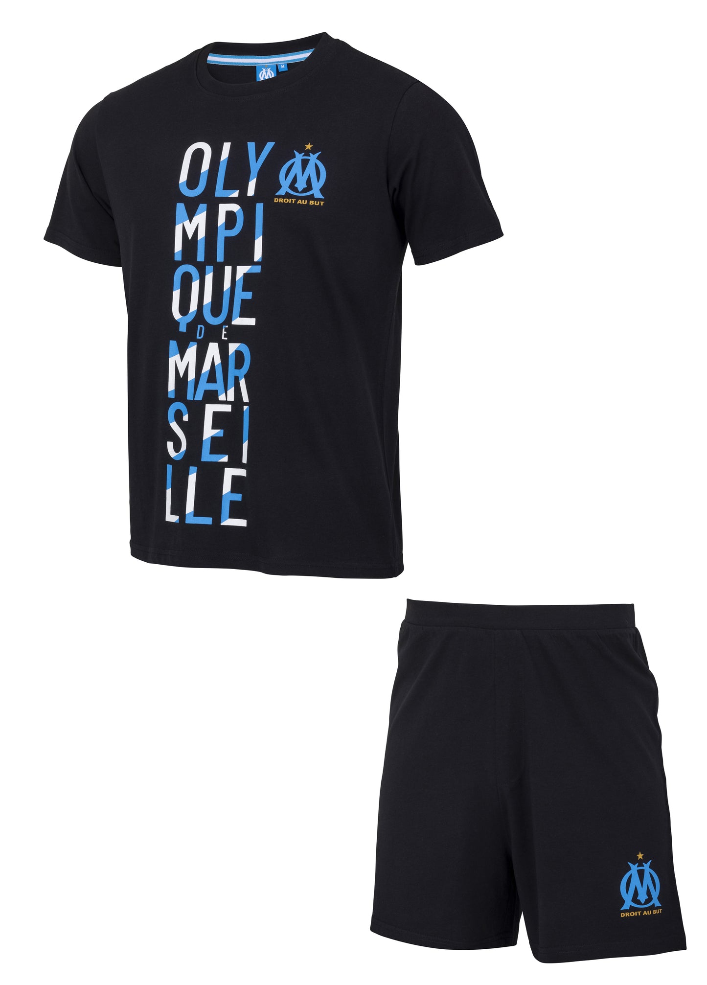 Pyjashort Adultes OLYMPIQUE DE MARSEILLE  - Om - Collection Officielle