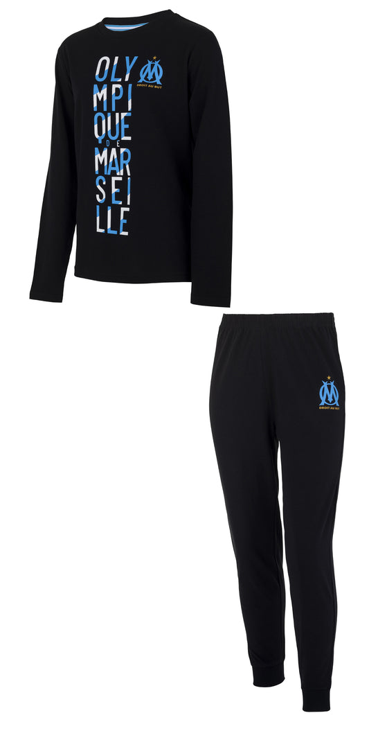 Pyjama Enfants OLYMPIQUE DE MARSEILLE  - Om - Collection Officielle