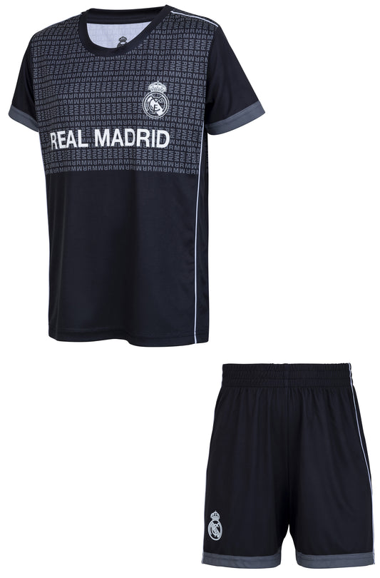 Real Madrid Ensemble Football Maillot Short Real Enfant - Collection Officielle