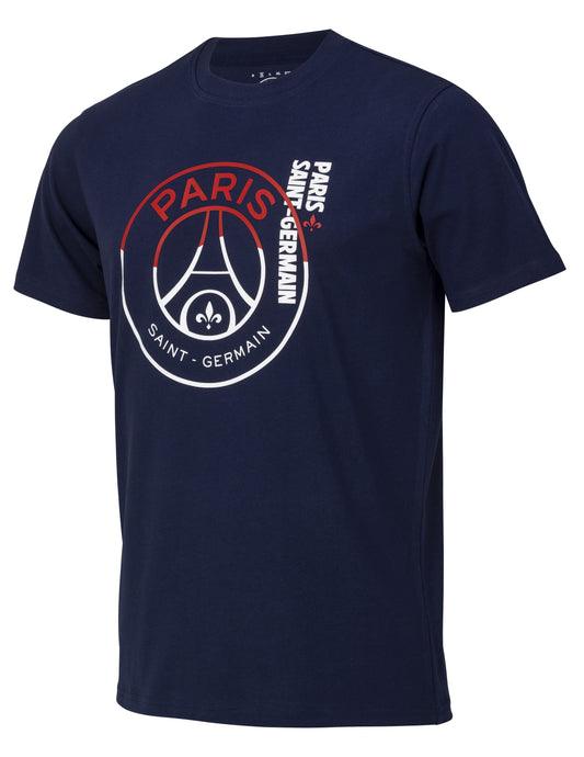 T-Shirt Big Logo Bleu Paris Saint Germain Adultes Collection Officielle Paris Saint Germain