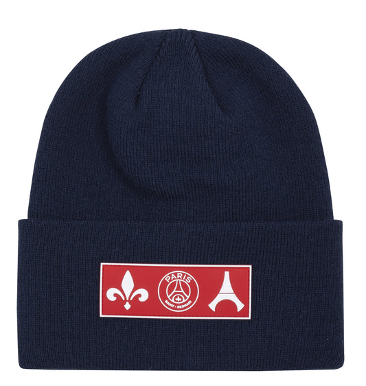 Bonnet Graphic Bleu Adultes Collection Officielle Paris Saint Germain
