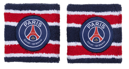 Poignets Eponges Paris Saint Germain Noir Adultes Collection Officielle Paris Saint Germain