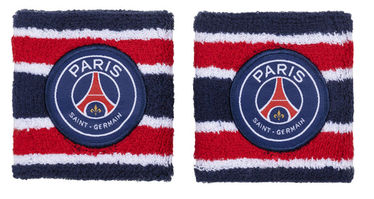 Poignets Eponges Paris Saint Germain Noir Adultes Collection Officielle Paris Saint Germain