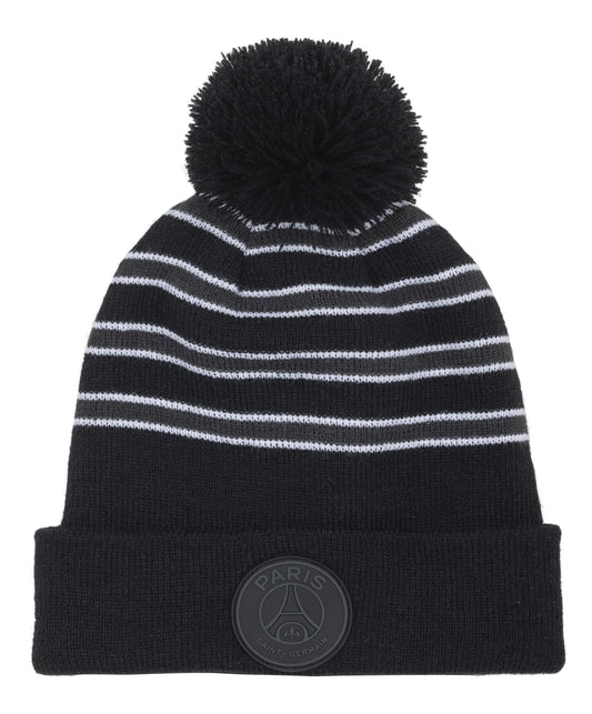 Bonnet Pompon Noir Paris Saint Germain Enfants Collection Officielle Paris Saint Germain