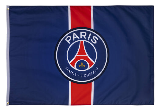 Drapeau Big Logo Paris Saint Germain Collection Officielle