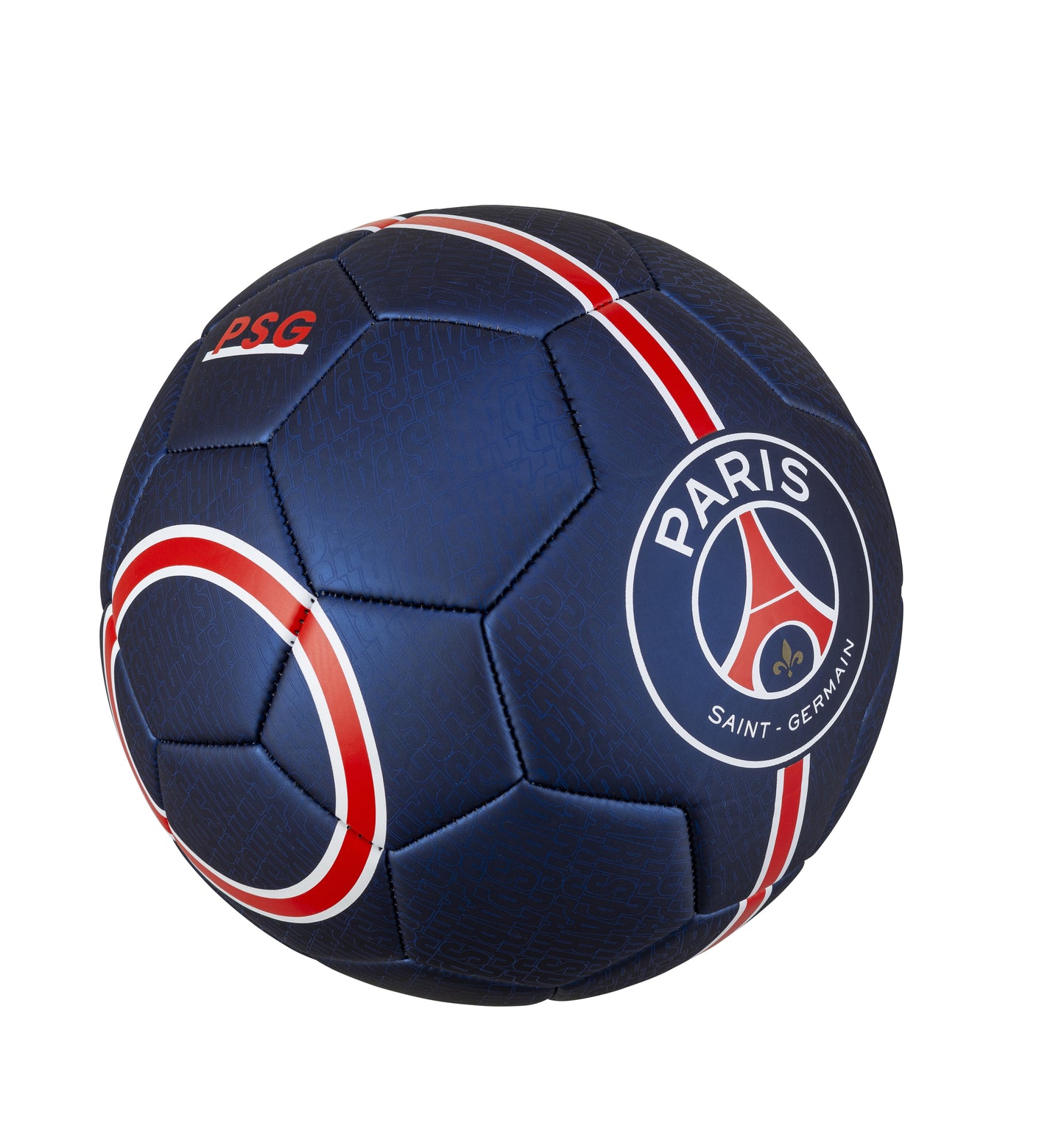 Ballon Logo Metallic Bleu Taille 5 Paris Saint Germain Collection Officielle