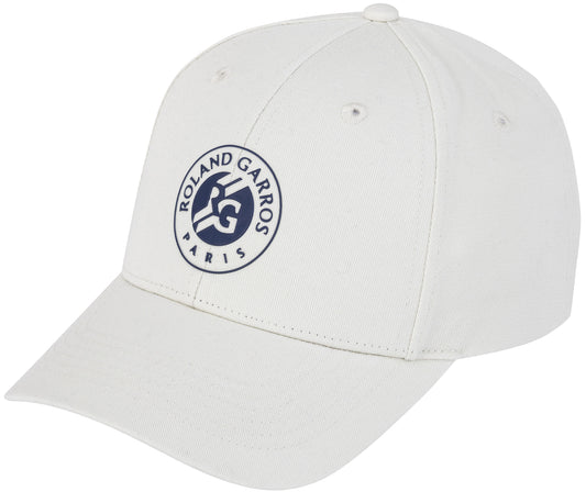Casquette Logo Blanc cassé Roland Garros Adultes Collection Officielle Roland Garros