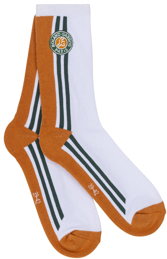 Paires De Chaussettes De Sport X1 Roland Garros Adultes Collection Officielle Roland Garros