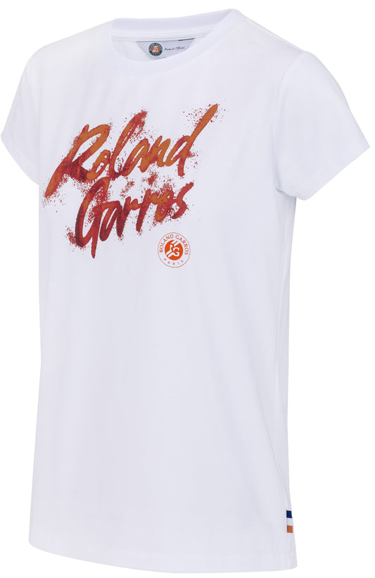 T-Shirt Roland Garros Femme Collection Officielle Roland Garros