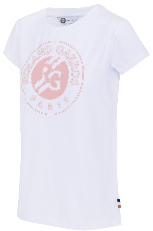 T-Shirt Big Logo Roland Garros Femme Collection Officielle Roland Garros