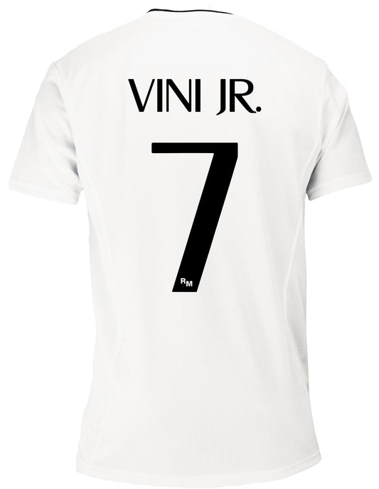 Real Madrid Maillot de Football Real Vinicius Junior Enfants - Collection Officielle