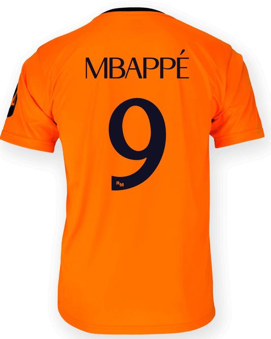 Real Madrid Maillot de Football Real Kylian Mbappé Enfants- Collection Officielle