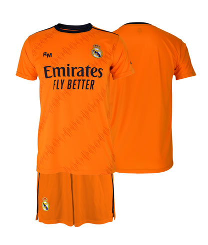 Real Madrid Ensemble Football Maillot Short Real Kylian Mbappé Enfants- Collection Officielle