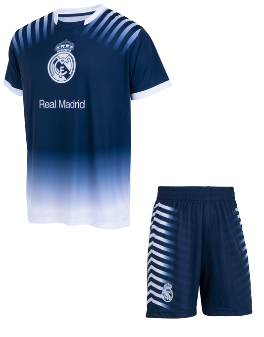 Real Madrid Ensemble Football Maillot Short Real Enfant - Collection Officielle