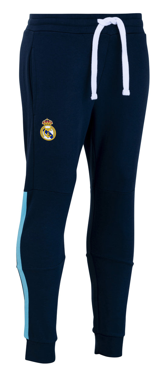 Real Madrid Pantalon Molleton fit Homme Real Adultes - Collection Officielle Football
