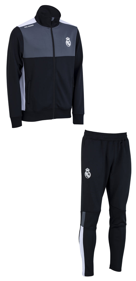 Real Madrid Survêtement fit Real Adultes- Collection Officielle Football