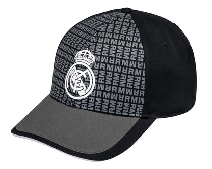 Real Madrid Casquette Supporter Real - Collection Officielle Football - Taille Homme réglable
