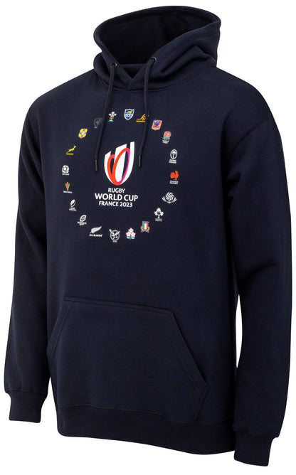 Rugby World Cup Sweat RWC 20 Nations Adultes - Collection Officielle Coupe du Monde de Rugby 2023