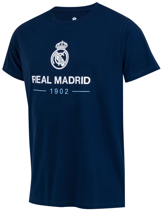 Real Madrid T-Shirt Homme Real Adultes - Collection Officielle Football