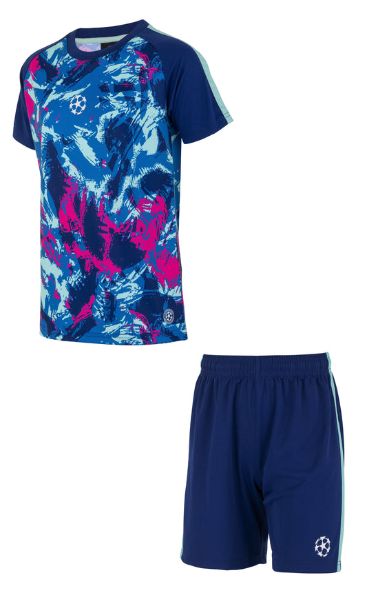 Champions League Ensemble Maillot Short Collection Officielle Ligue des Champions de Football