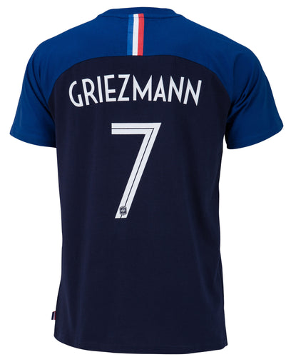 T-shirt FFF - Antoine GRIEZMANN - Collection officielle Equipe de France de Football - Taille Homme