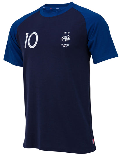 T-shirt FFF - Kylian MBAPPE - Collection officielle Equipe de France de Football - Taille Homme