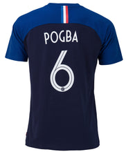 Charger l&#39;image dans la galerie, T-shirt FFF - Paul POGBA - Collection officielle Equipe de France de Football - Taille enfant garçon