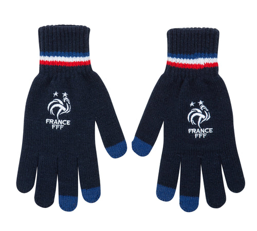 Gants FFF - Collection officielle Equipe de France de Football - Taille enfant