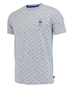 T-shirt FFF - 2 étoiles - Collection officielle Equipe de France de Football - Taille Homme