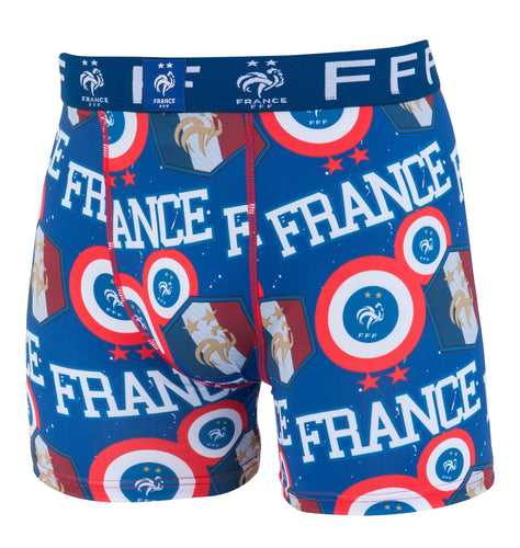 Boxer FFF - Collection officielle Equipe de France de Football - Taille enfant garçon