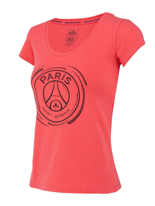 T-shirt PSG - Collection officielle PARIS SAINT GERMAIN - Taille Femme