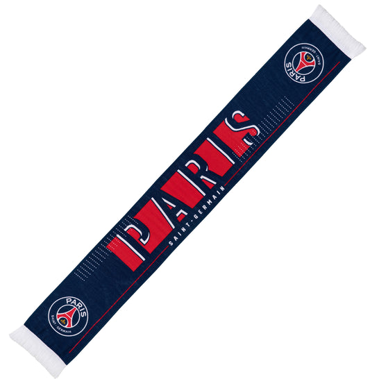 Echarpe PSG - Collection officielle PARIS SAINT GERMAIN - Taille 140 cm